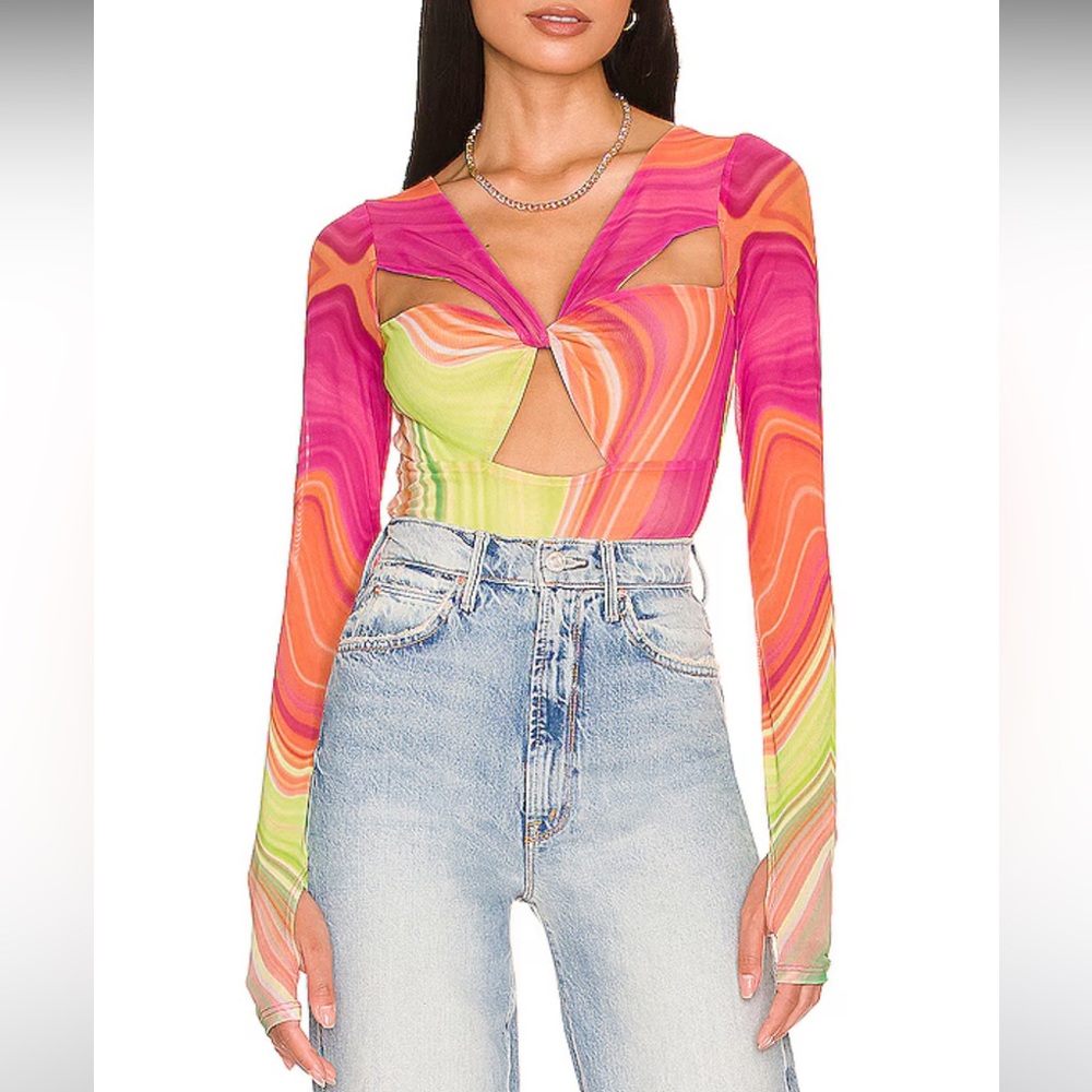AFRM Roshni Long Sleeve Top